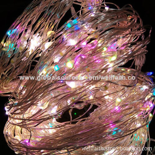 Invisible LED string lights for wedding gift and world cup decoration